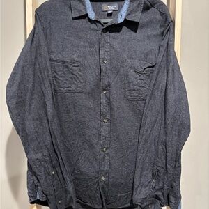 Wallin & Bros Charcoal Casual Button Down Shirt